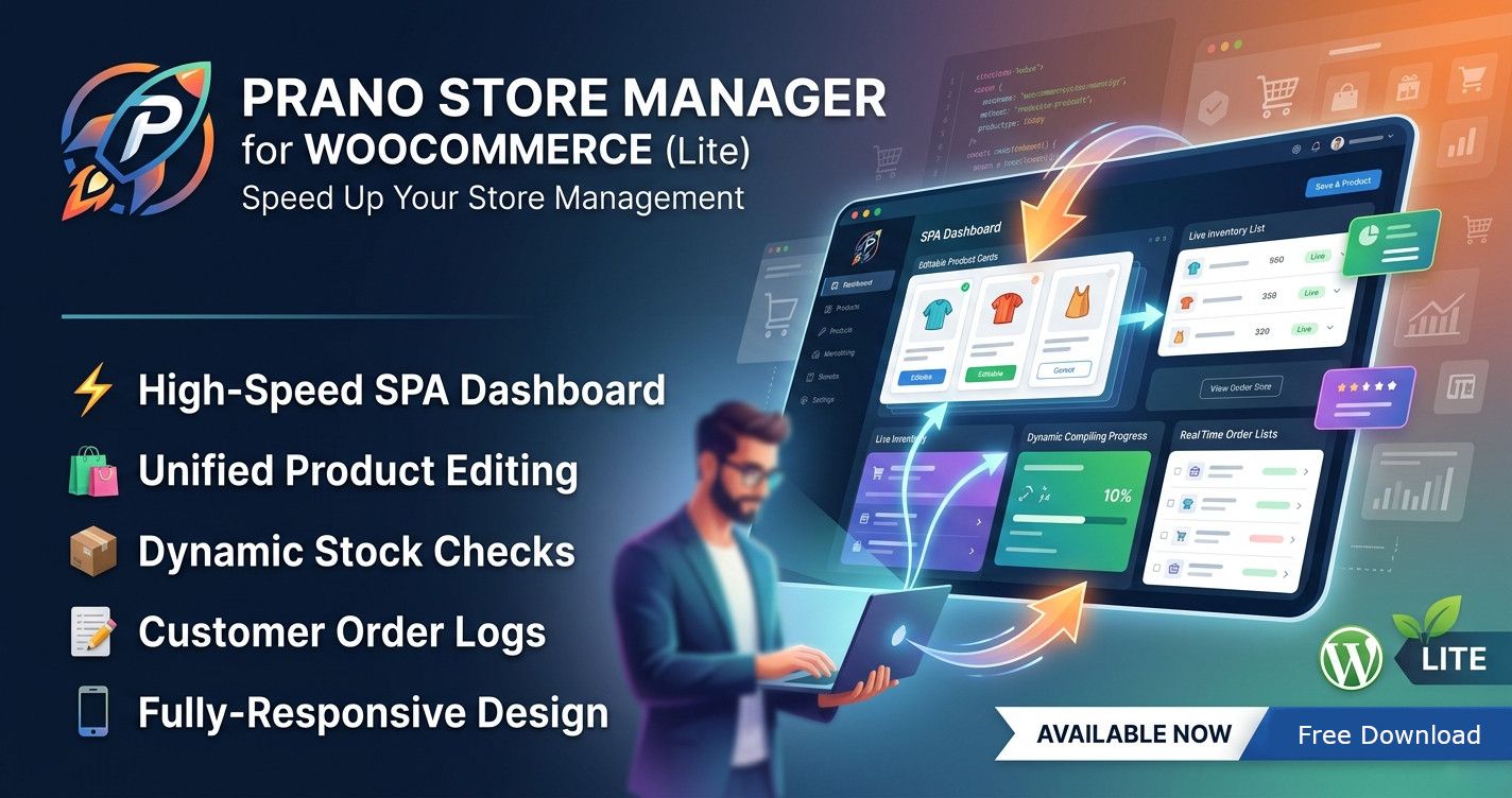 WoocCommerce Store Manager